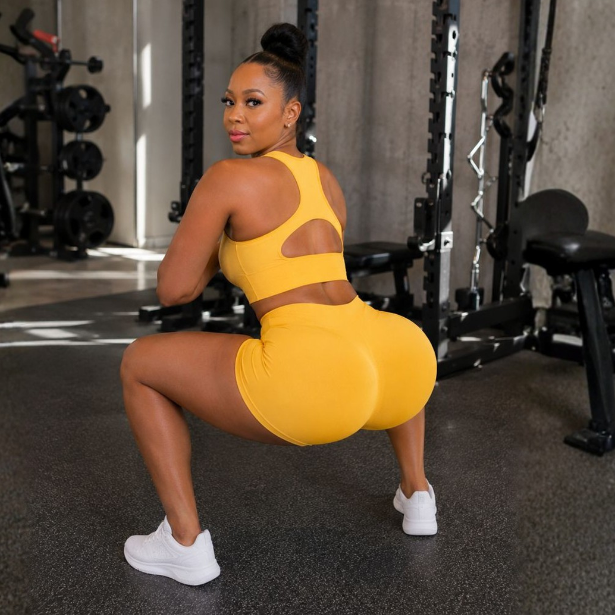 HoneyCurve Active Shorts